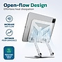 Purely SW60 360° Rotating Base iPad/Tablet Stand and Holder, Silver (PTSSW60)~#|#~1B447C09-004E-4026-BE0CE1C1F487947B_sc7