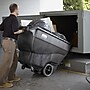 Rubbermaid Commercial Cube Truck, 600 lb. Capacity, Black (FG101100BLA)~#|#~1B45A61D-AFDC-4E5D-B9C90B9B7813C52E_sc7