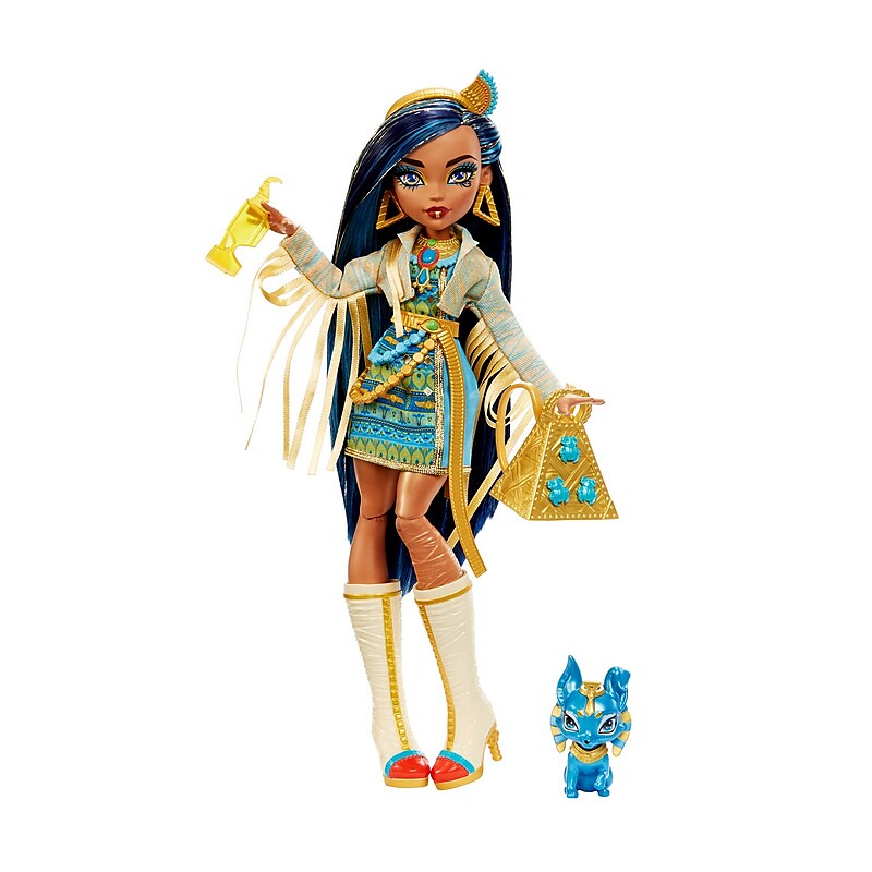 Mattel Monster High Cleo de Nile Doll, 4/Pack (HHK54) image 1