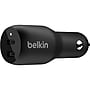 Belkin BoostCharge USB-C Car Charger, Black (CCB002BTBK)~#|#~1B4D2672-5C4B-417A-AEBC39C48175AC45_sc7