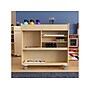 Flash Furniture Bright Beginnings Mobile 9-Section Storage Cart, 31.75"H x 33"W x 15.75"D, Natural Birch Plywood~#|#~1B4E705B-ED1D-40EF-B325F2AF996FC400_sc7