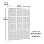 Sauder Cannery Bridge 72"H Bookcase, Sindoori Mango (424192)~#|#~1B52AD6D-CFDF-4D3A-85ED94DB6F81F5F9_sc7
