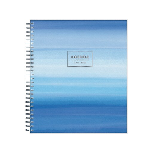 20242025 Blue Sky Chanson 8" x 10" Academic Monthly Planner, Plastic