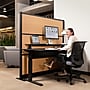 Luxor Beechwood 3-Panel Room Divider, 70"H x 70"W, Beech Grain (PPWL014)~#|#~1B5D2031-FCA5-4571-94352516FC1C7E77_sc7