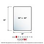 Floortex Valuemat Plus Chair Mat, 36" x 48", Designed for Low-Pile Carpet, Clear Polycarbonate (FC119020ER)~#|#~1B5FE2A7-8C39-4E21-B8F276DD2D23D52B_sc7