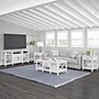 Bush Furniture Key West Manufactured Wood Console TV Stand, Screens up to 65", Pure White Oak (KWV160WT-03)~#|#~1B635364-48A0-4C79-932BA52F972A9817_sc7