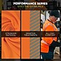 Ergodyne GloWear 8387 High Visibility Women’s Long Sleeve T-Shirt, ANSI Class R3, Orange, X-Large (22365)~#|#~1B65938D-043C-4E9C-94816402DAEB79E5_sc7
