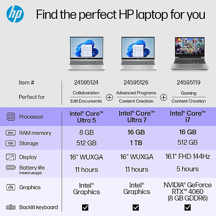 HP Pavilion 16 HP Pavilion 16