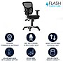 Flash Furniture Nicholas Ergonomic Mesh Swivel Mid-Back Multifunction Executive Office Chair, Black (HL0001)~#|#~1B741A2C-6693-4F43-8E2EAD5410FBBB54_sc7