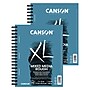 Canson XL Series 7" x 10" Wire Bound Mixed Media Sketch Pad, 50 Sheets/Pad, 2/Bundle (MCXC40006837206-2)~#|#~1B763685-FB3A-4E46-B08CCACC9685C0E5_sc7