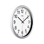 Infinity Instruments Obsidian ITC Wall Clock, 14"Dia. (12830SV-830)~#|#~1B784CC6-C38A-4FB8-BFFA7E2E22325BB3_sc7