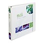 Avery EZD Heavy Duty 1" 3-Ring View Binder, White (01318)~#|#~s0509366_sc7