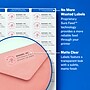 Avery Easy Peel Laser Return Address Labels, 2/3" x 1-3/4", Clear, 600 Labels/Pack (15695)~#|#~1B7F0E73-257B-4E4E-A7E2CE6B70CE2D40_sc7