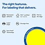 Avery Laser/Inkjet Sealing Labels, 5-1/8" x 4", Neon Yellow, 120 Labels/Box (19479370730)~#|#~1B7F52EE-F179-49D9-B4E718FED4A94921_sc7