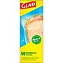Glad Double Zipper Sandwich Bag, 50 Bags/Box (57263)~#|#~1B8E9893-1212-47FC-948CE3E747A48A33_sc7