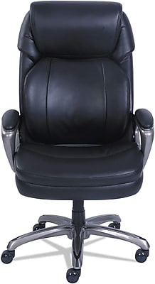 Serta SertaPedic Ergonomic Bonded Leather Executive Chair, Black (SRJ48965) Simolary simolary.com