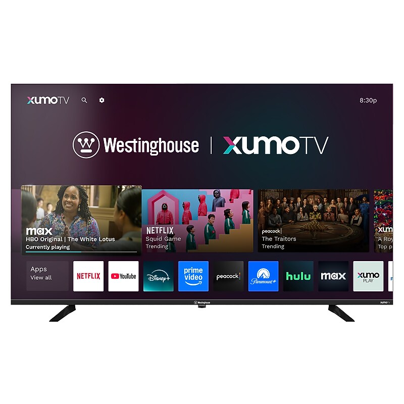 Westinghouse UX Series 43" Smart LED 4K UHD XUMO TV, Black (WX43UX4800) image 1
