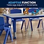 Flash Furniture Emmy Rectangular Activity Table Set, 23.625" x 47.25", Height Adjustable, Blue (YU06036RECTBLBL)~#|#~1B982E25-1641-48D1-93C4E48786FE4D2A_sc7