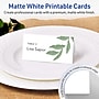 Avery Matte General Use Blank Cards, White, 40/Pack (95330)~#|#~1B9A4711-C3FC-4545-9BC44901CCD962FF_sc7