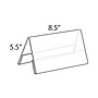 Azar Displays Two Sided Nameplate 5.5 x 8.5-inch 10/Pack~#|#~1BA2E511-D4D7-4BC2-A57453973ED9BA87_sc7