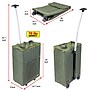 Dbest Smart Cart Travelux Shopper, Olive (01-678MB)~#|#~1BA38A2C-0648-4EA1-82C754E47E3496EA_sc7