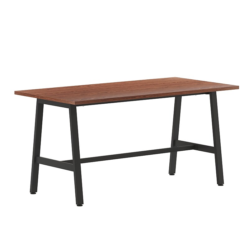 Flash Furniture Redmond 60"W x 30"D Conference Table, Laminate, Walnut (MTM6030WLTABF) image 1