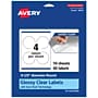 Avery Laser/Inkjet Round Multipurpose Labels, 3.5" Dia., Clear, 40 Labels/Pack (94514)~#|#~1BA8C880-7B36-46EB-B4DBC5ECAFD76C82_sc7