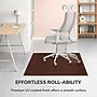 Anji Mountain Plush Bamboo Carpet & Hard Floor Chair Mat, 47" x 60", Dark Cherry (AMB0500-1009)~#|#~1BAB37F9-F3E3-4874-8DE47409C3683636_sc7