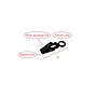 Nahanco 2" Mannequin Multi Purpose Clip, Black, 100/Box (CC2B)~#|#~1BAC0494-5B3E-46F2-AA8442A21CD5DE02_sc7