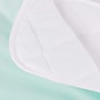 DMI Quilted Reusable Under Pad, 4-Ply, 28" x 36", White/Green (560-7058-0000)~#|#~1BB017C6-A9A5-4473-9D562D289D00FE71_sc7