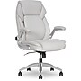 Serta Quinten Ergonomic Faux Leather Executive Chair, Cool Off White (52959-OWHT)~#|#~1BB0BADE-BD10-4294-B7E9B625FBE5875D_sc7