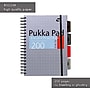 Pukka Pad Metallic 5-Subject Subject Notebooks, 6.9" x 9.8", College Ruled, 100 Sheets, Assorted Colors, 3/Pack (9589-MET)~#|#~1BB19344-A1A7-49F6-87768205E5A8AB61_sc7