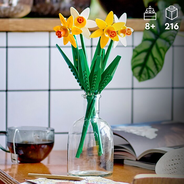 LEGO Botanicals Daffodils, 216 Pieces (40747) | Staples