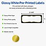 Avery Rectangle Laser/Inkjet Multipurpose Labels, 1" x 2-5/8", White, 160/Pack (19479370878)~#|#~1BB37F9F-B071-4C1B-A10EEACE9A3B4A89_sc7