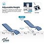 Viva Comfort XRO 3-Section Electric Height and Back Adjustable Exam Table, 600 lbs. Capacity, Blue (ADI903-21-BLU-MK)~#|#~1BB9EBD2-0A37-42D3-A175BEF5B0E9458A_sc7