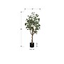 Monarch Specialties Inc. 46" Artificial Eucalyptus Tree in Pot (I 9518)~#|#~1BBC039F-284B-42E4-A2B5B86D67860079_sc7