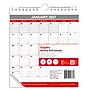 2027 Staples 6.5" x 7.5" Monthly Wall Calendar, White/Red/Gray (ST53923-27)~#|#~1BBE7D38-8FCD-4F88-9D9D3947CD1B4811_sc7