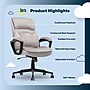 Serta Comfort Classic Ergonomic Velvet Fabric Swivel Executive Chair, Taupe (CCHR10005B)~#|#~1BC136D8-5C52-415F-B23885E5C7A156A6_sc7