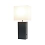Lalia Home Lexington Table Lamp, Brown Faux Leather (LHT-3012-BW)~#|#~1BC1D0B8-CDC9-42E7-8AD1441CE07C5169_sc7