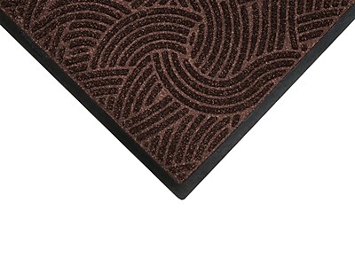 M + A Matting WaterHog Plus Commercial Wiper/Scraper Entrance Floor Mat, Cleat, 3′ x 4′, Chestnut Brown (1857534090) Sansujyuku sansujyuku.com
