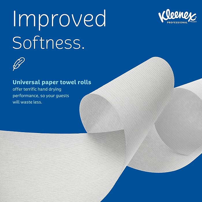 Kleenex Essential Plus+ Recycled Hardwound Paper Towels, 1
