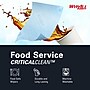 WypAll CriticalClean Fabric Food Service Cloths, 23.5" x 12.5", Blue, 200 Cloths/Pack (51636)~#|#~1BC448B0-E619-4A7A-8C124DE7CA924528_sc7