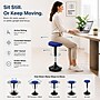 Uncaged Ergonomics Wobble Stool Armless Fabric Active Stool, Blue (WSU)~#|#~1BC717C9-42FE-4B57-AC8B8D0E280A676C_sc7