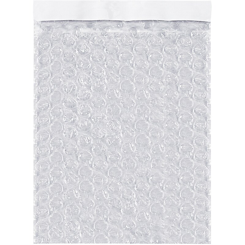 4" x 5 1/2" Self-Seal Bubble Pouches, 1500/Carton (CBOB45) image 1