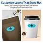 Avery Scalloped Decorative Edge Multipurpose Labels, 1-1/8" x 2-1/4", Bright Blue, 840/Pack (94061)~#|#~1BCEE271-B31A-4188-9D86BB1FE5E8A569_sc7