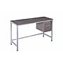 Boss Office Products Simple System 66"W Desk with 1-Pedestal, Driftwood (SGSD032-102)~#|#~1BCEEF70-B136-45D3-9A2469EB1379A2C8_sc7