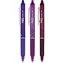 Pilot FriXion Clicker Vibe Erasable Gel Pen, Fine Point, 0.7mm, Assorted Ink, 3/Pack (FXCC3010F)~#|#~1BCEF002-0C88-4FEE-B96CDEE790CB5FA9_sc7