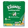 Kleenex Lotion Facial Tissue, 3-Ply, 60 Sheets/Box, 4 Boxes/Pack (54289)~#|#~1BD10F23-D00B-405D-B58C903648A7DB33_sc7