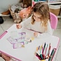 Mount-It! 26"W Kid's Desk with Chair, Pink (MI-10203)~#|#~1BD1586A-D18B-48A3-9BD9FCA9E2256F27_sc7