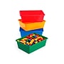 Humble Crew Large Storage Bins, Assorted Colors, 4/Pack (XL560)~#|#~1BDEFF27-097D-4EC8-9CE9656FF593A8EE_sc7